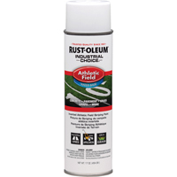 Peinture pour traçage de ligne pour terrain de gymnastique Industrial Choice AF1600, Blanc, 17 oz, Canette a&eacute;rosol Mukwa Safety Services