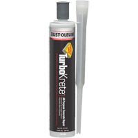 TurboKrete&reg; All-Purpose Epoxy Repair, Cartridge/Tube, Grey Mukwa Safety Services