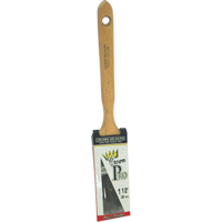 Angular Pro Paint Brush, Poly/Nylon, Wood Handle, 1-1/2" Width Mukwa Safety Services