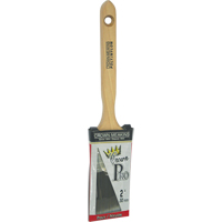 Angular Pro Paint Brush, Poly/Nylon, Wood Handle, 2" Width Mukwa Safety Services