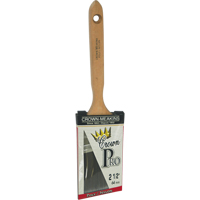 Angular Pro Paint Brush, Poly/Nylon, Wood Handle, 2-1/2" Width Mukwa Safety Services