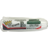 Professional Lint-Free Paint Roller Cover, 6 mm (1/4") Nap, 240 mm (9-1/2") L Mukwa Safety Services