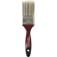 Semi-Pro Paint Brush, Poly/Nylon, Wood Handle, 2" Width Mukwa Safety Services