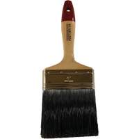 Paint Brush, Poly/Nylon, Wood Handle, 4" Width Mukwa Safety Services