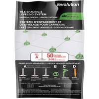 Cales d'espacement universelles Miracle Sealants Levolution Mukwa Safety Services