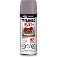 Tremclad&reg; Oil Based Rust Paint, Silver Aluminum, Gloss, Aerosol Can Mukwa Safety Services