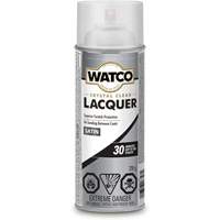 Watco&reg; Lacquer Wood Finish, 319 g, Clear, Satin Mukwa Safety Services