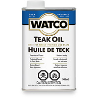 Watco&reg; Teak Oil, 946 ml, Clear, Transparent Mukwa Safety Services
