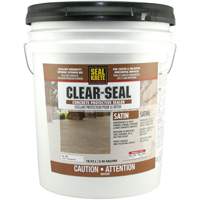 Produit d&eacute;tanch&eacute;it&eacute; protecteur Seal-Krete, 18,93 L, &agrave; l'eau, Satin, Transparent Mukwa Safety Services