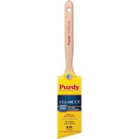 Clearcut&reg; Glide Paint Brush, Poly/Nylon, Wood Handle, 2" Width Mukwa Safety Services