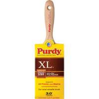 XL Pip Paint Brush, Poly/Nylon, Wood Handle, 3" Width Mukwa Safety Services