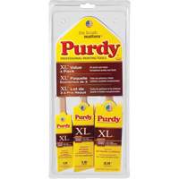 XL Paint Brush Multi-Pack, Poly/Nylon, Wood Handle Mukwa Safety Services