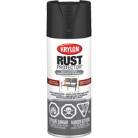 Rust Protector&reg; Rust Converter Primer, Black Primer, Very Flat, 12 oz., Aerosol Can Mukwa Safety Services