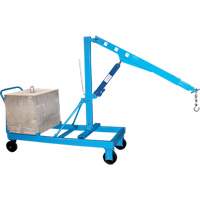 Potences de levage - Fl&egrave;che inverse, Lev&eacute;e 8', 3000 lb (1,5 tonne), 57" bras, 78" ha Mukwa Safety Services