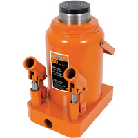 352A Cric-bouteille, 50 tonnes, Hydraulique &agrave; main, 19-3/4" Hauteur &eacute;lev&eacute;e Mukwa Safety Services