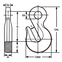 Alloy Steel Hooks Mukwa Safety Services