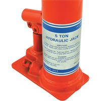 JHJ-5 Crics &agrave; bouteille pour usage tr&egrave;s intensif, 5 tonne(s), 15-3/8" Hauteur &eacute;lev&eacute;e Mukwa Safety Services