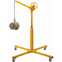 Tall Industrial Lifting Device with Mobile Base, 500 lbs. (0.25 tons) Capacity Mukwa Safety Services