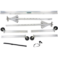 Adjustable Aluminum Gantry Crane, 8' L, 2000 lbs. (1 tons) Capacity Mukwa Safety Services