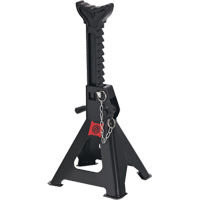 Jack Stands, Locking Pin, 3 tons Capacity, 11-4/5" - 17-9/10" H Mukwa Safety Services