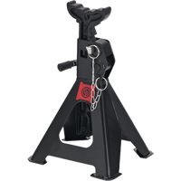 Jack Stands, Locking Pin, 6 tons Capacity, 15-7/10" - 24-2/5" H Mukwa Safety Services
