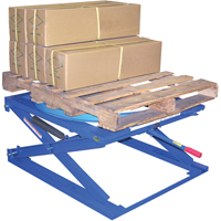 Adjustable Pallet Stand, 42-1/4" L x 40" W, 4000 lbs. Cap. Mukwa Safety Services