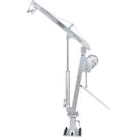 Winch Operated Truck Jib Crane, 1000 lbs. (0.5 tons) Capacity, 97" Max. Clearance Mukwa Safety Services