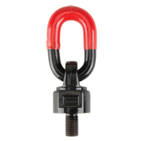 Lifting Swivel Hoist Rings, 1/4", 13 mm Thread Length, Alloy Steel Mukwa Safety Services