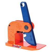 IPH10 Horizontal Lifting Clamp, 1000 lbs. (0.5 tons) Limit, 0" - 3/4" Jaw Mukwa Safety Services