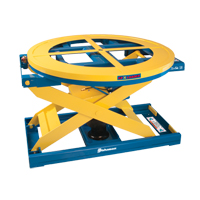 Positionneur pour palette &agrave; nivellement automatique EZ X Loader, 43" lo x 43" la, Capacit&eacute; 4000 lb Mukwa Safety Services
