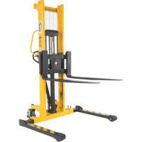 Gerbeur hydraulique manuel, Fonctionnement Pompe manuelle, Capacit&eacute; 2000 lb, Lev&eacute;e max 63" Mukwa Safety Services