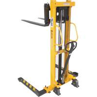 Gerbeur hydraulique manuel, Fonctionnement Pompe manuelle, Capacit&eacute; 2000 lb, Lev&eacute;e max 63" Mukwa Safety Services