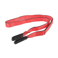 Polyester Sling, Double Ply, Twisted Eye, Type 4, 2'' W x 8' L, 6200 lbs. Vertical Cap. Mukwa Safety Services