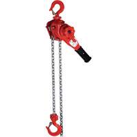 VQ Super Series Lever Hoist, 5' Lift, 3500 lbs. (1.75 tons) Capacity, Grade 100 Alloy Chain Mukwa Safety Services