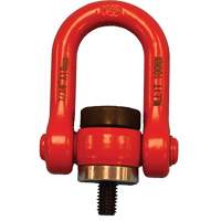 VQ Swivel Hoist Lifting Ring, M8, 12 mm Thread Length, Alloy Steel Mukwa Safety Services