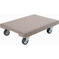 Wood Dollies - Medium-Duty, Polyolefin Wheels, 900 lbs. Capacity, 18" W x 24" D x 7" H Mukwa Safety Services