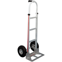 Knocked Down Hand Truck, Single Grip Handle, Aluminum, 52" Height, 500 lbs. Capacity Mukwa Safety Services