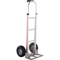 Knocked Down Hand Truck, Single Grip Handle, Aluminum, 52" Height, 500 lbs. Capacity Mukwa Safety Services
