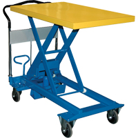 Dandy Lift Scissor Lift Table, 35-5/8" L x 23-3/5" W, Steel, 1100 lbs. Capacity Mukwa Safety Services