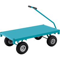 Platform Trucks - Ergonomic Platform Wagon Trucks, 24" W x 48" L, 1000 lbs. Capacity Mukwa Safety Services