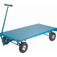 Platform Trucks - Ergonomic Platform Wagon Trucks, 30" W x 60" L, 1000 lbs. Capacity Mukwa Safety Services