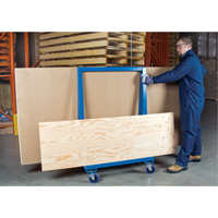 Chariot &agrave; plateforme en a pour panneaux/feuilles, 36" x 24" x 55", Capacit&eacute; 1200 lb Mukwa Safety Services
