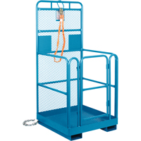 High Work Maintenance Platform, 36" W x 36" D x 72" H, 1000 lbs. Capacity, Steel Mukwa Safety Services