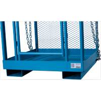 High Work Maintenance Platform, 36" W x 36" D x 72" H, 1000 lbs. Capacity, Steel Mukwa Safety Services