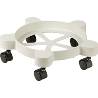 Chariots Lil'Dolly, Plastique, Capacit&eacute;e 75 lb, Diam&egrave;tre 11", Roue en Plastique Mukwa Safety Services