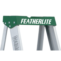 Commercial Duty Stepladders (2400 Series), 4', Aluminum, 225 lbs. Capacity, Type 2 Mukwa Safety Services