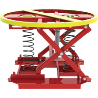 Pallet Pal&reg; 360 Spring Level Loader, 43-5/8" L x 43-5/8" W, 4500 lbs. Cap. Mukwa Safety Services