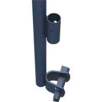 Accessoires pour &eacute;chafaudage - Poteau de garde-corps a/support, Poteau de garde-corps, 6" la x 56" h Mukwa Safety Services