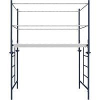 Accessoires pour &eacute;chafaudage - Poteau de garde-corps a/support, Poteau de garde-corps, 6" la x 56" h Mukwa Safety Services