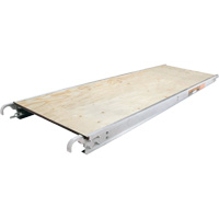 Plateformes de travail - Plancher en contreplaqu&eacute;, Bois, 7' lo x 24" la Mukwa Safety Services
